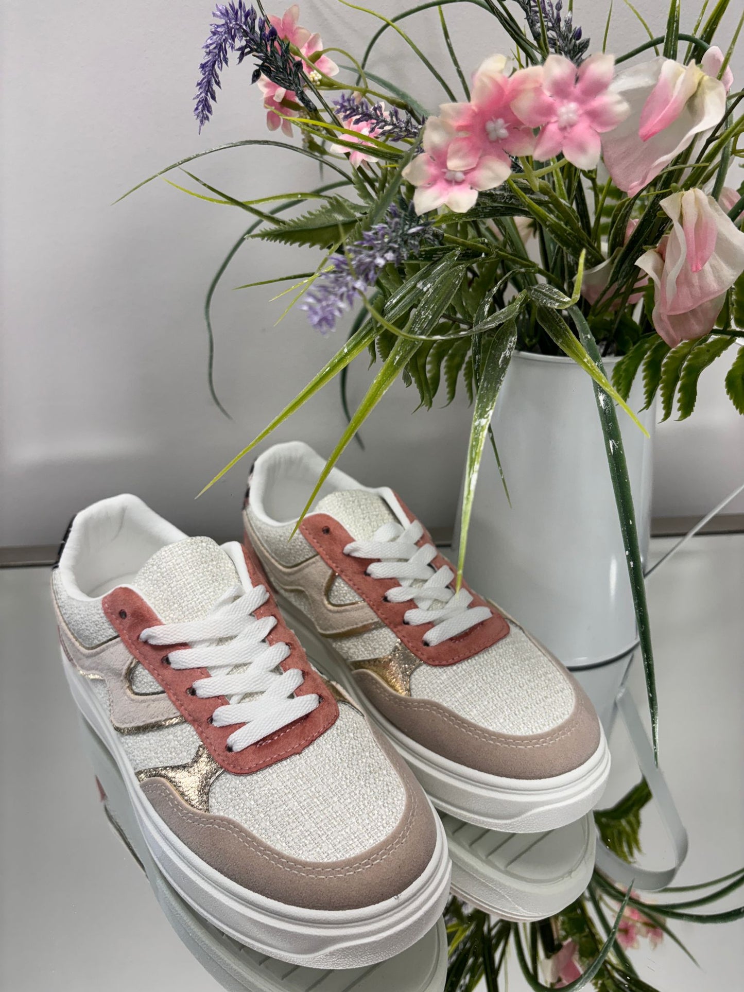 JANINE TRAINERS - PINK