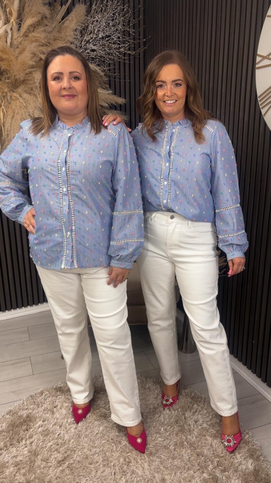RUTH SHIRT - BLUE