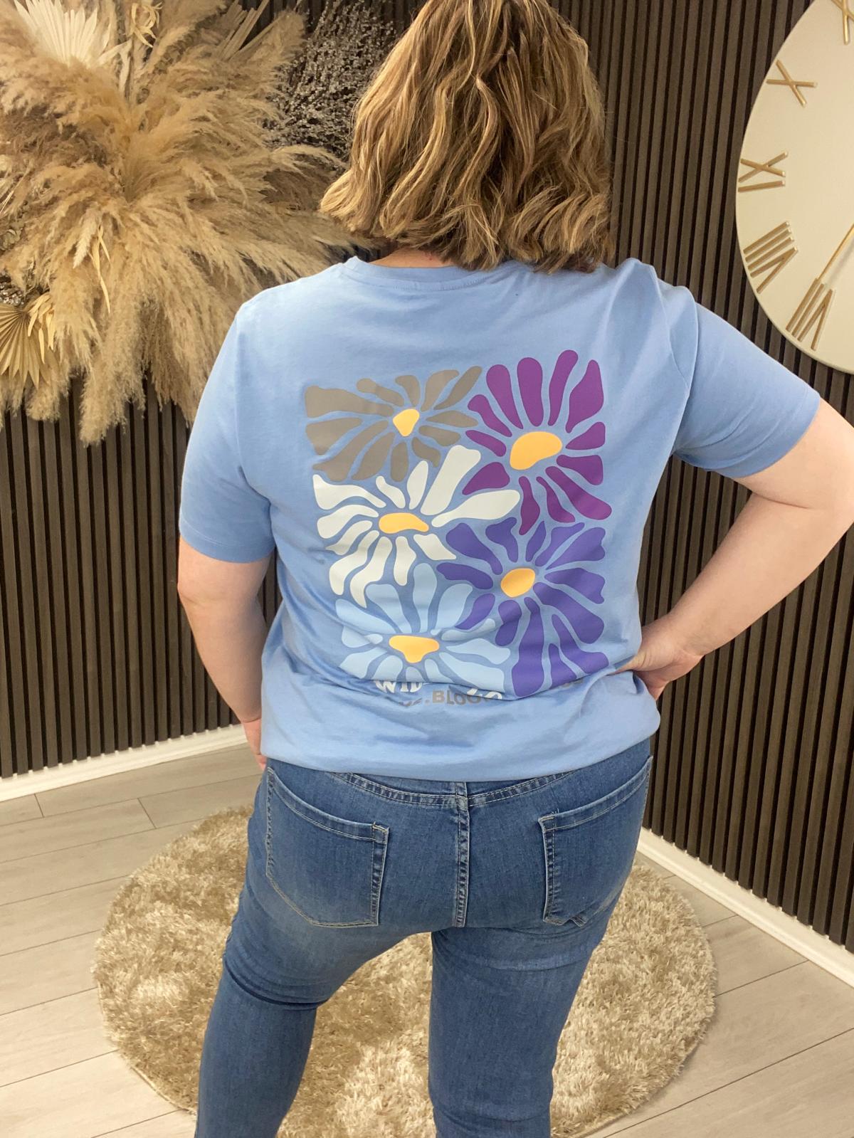 CARA T-SHIRT - BLUE