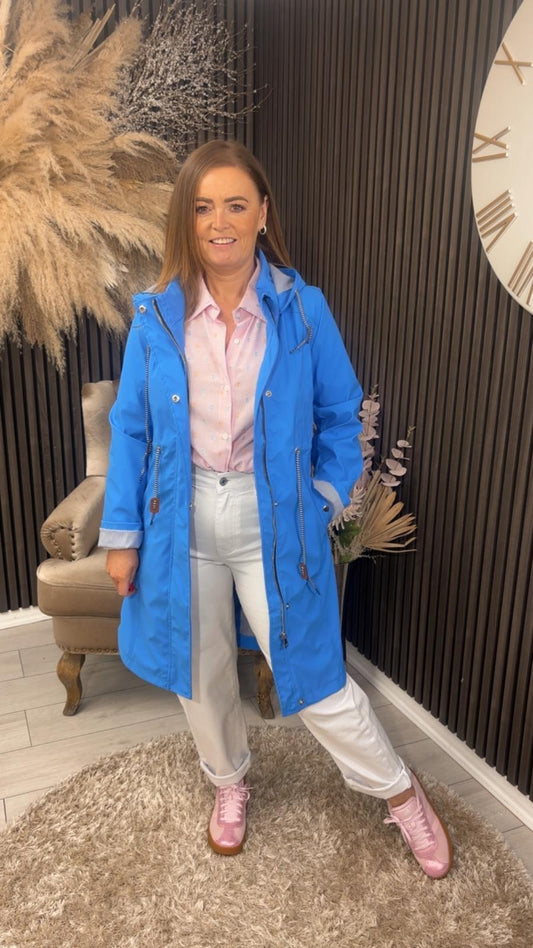 KATH RAINCOAT - BLUE