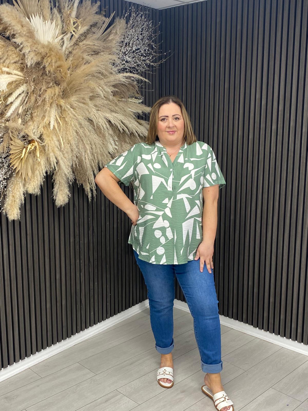 TERESA TOP - GREEN