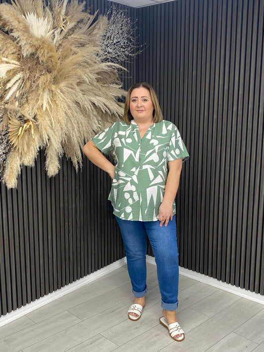 TERESA TOP - GREEN