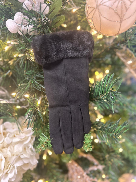 DIANA GLOVES - BLACK