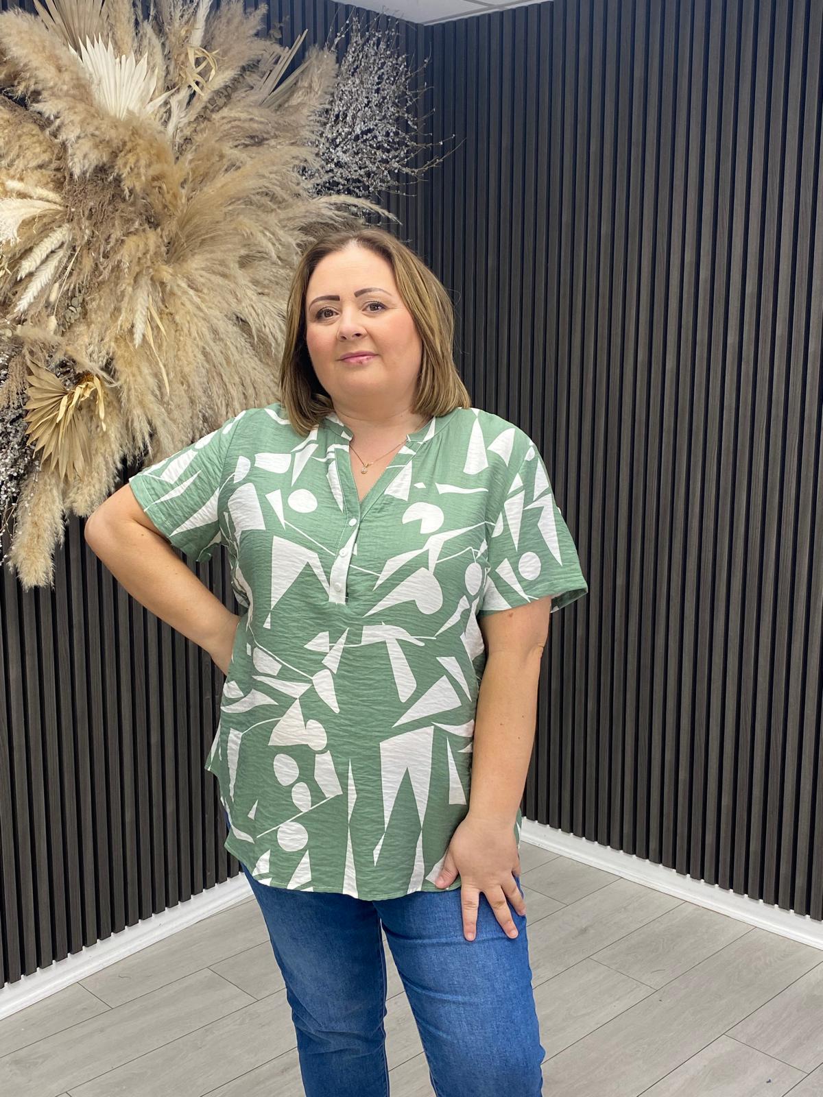 TERESA TOP - GREEN