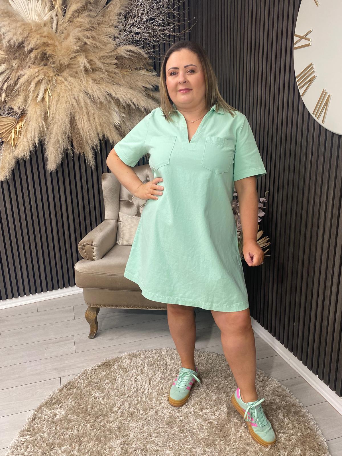 HEATHER DRESS - MINT