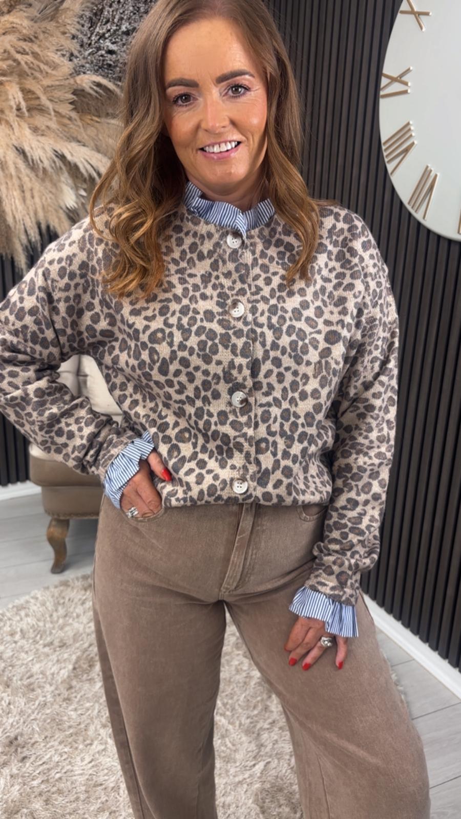 KEELA CARDIGAN - ANIMAL
