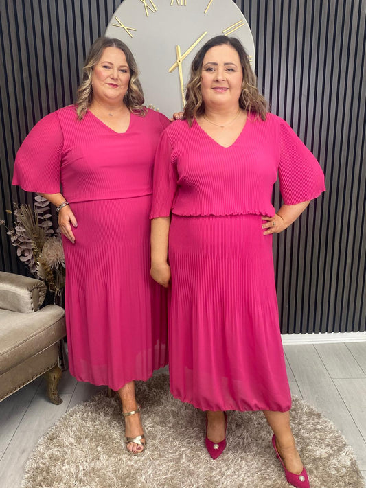 STACEY DRESS - PINK