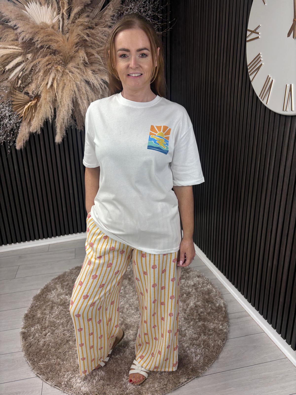 SERENA T-SHIRT - GOOD VIBES