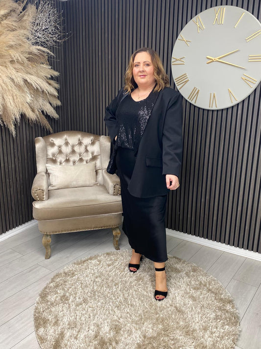 MADDOX BLAZER - BLACK