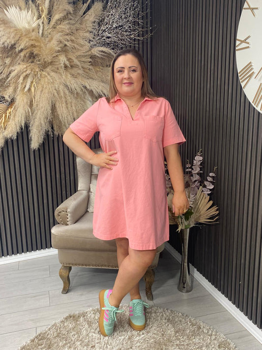 HEATHER DRESS - ROSE