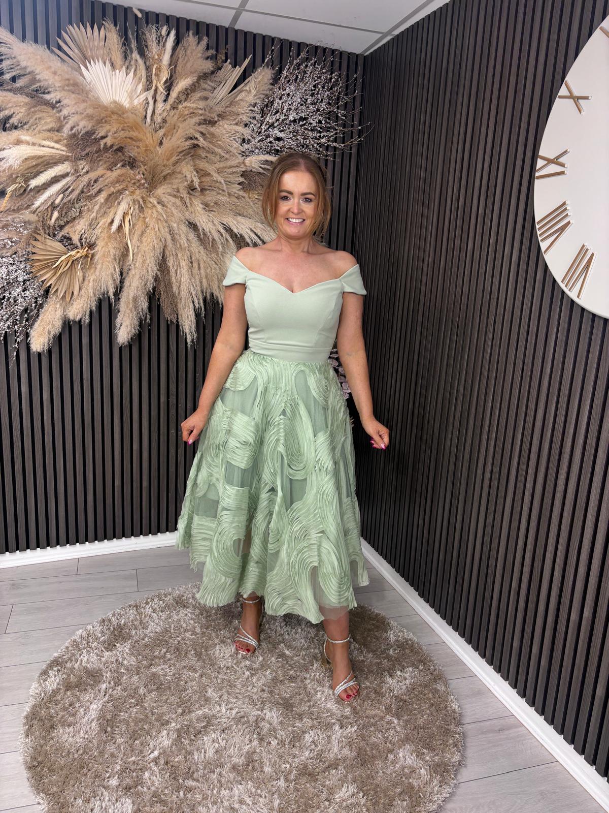 SANDY DRESS - GREEN