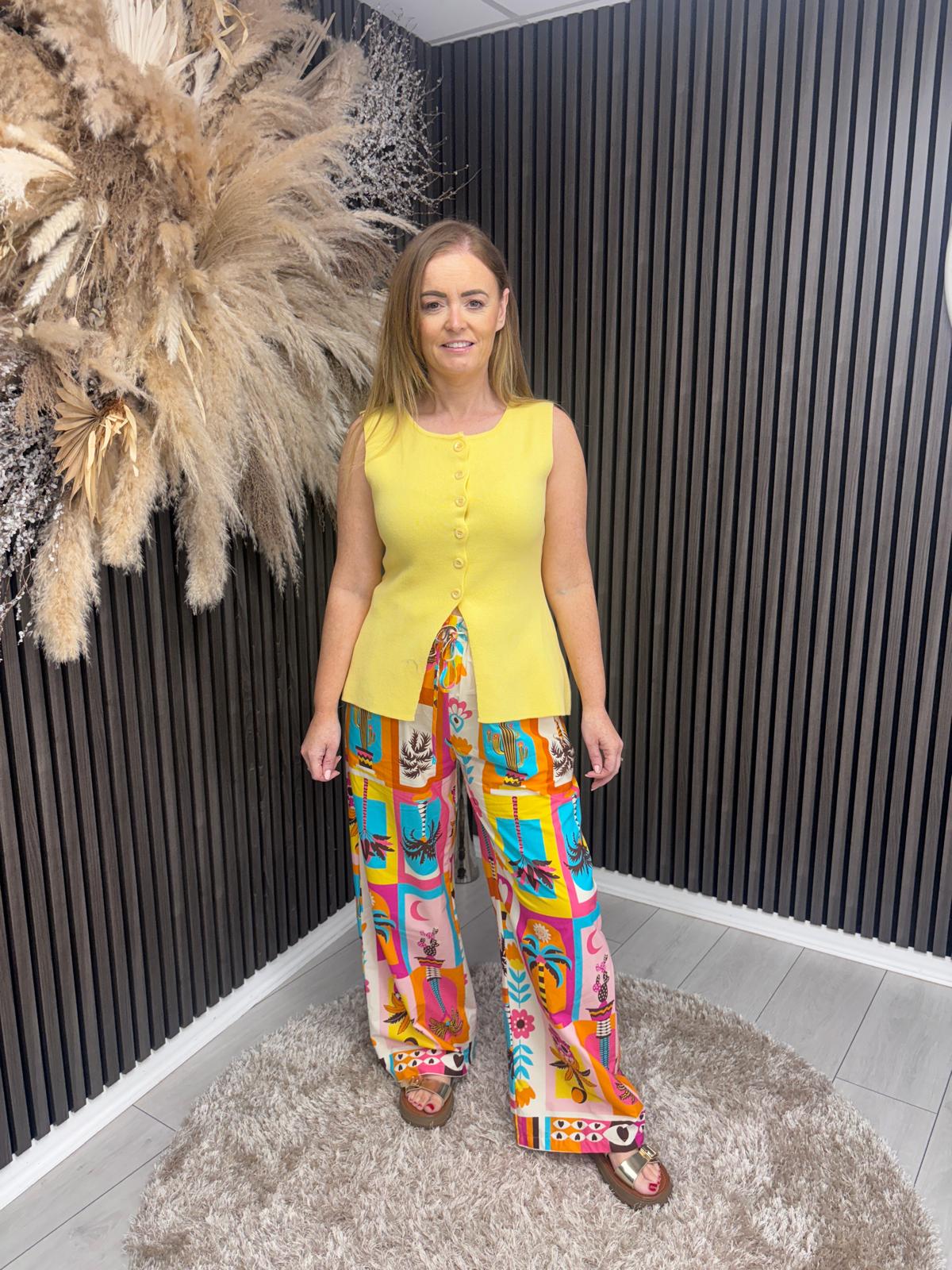 KYLIE WIDE LEG TROUSERS
