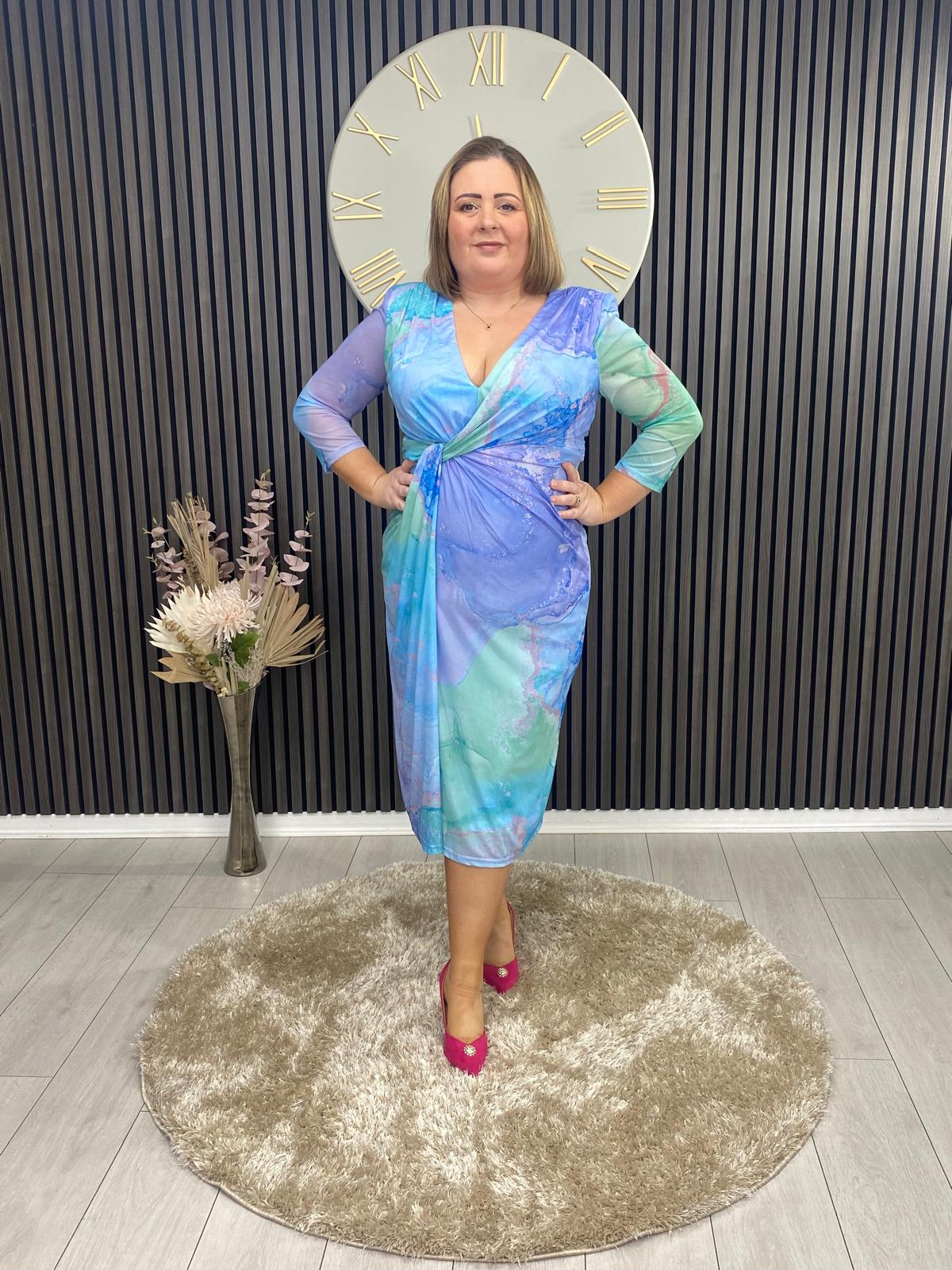DORINDA DRESS - LILAC