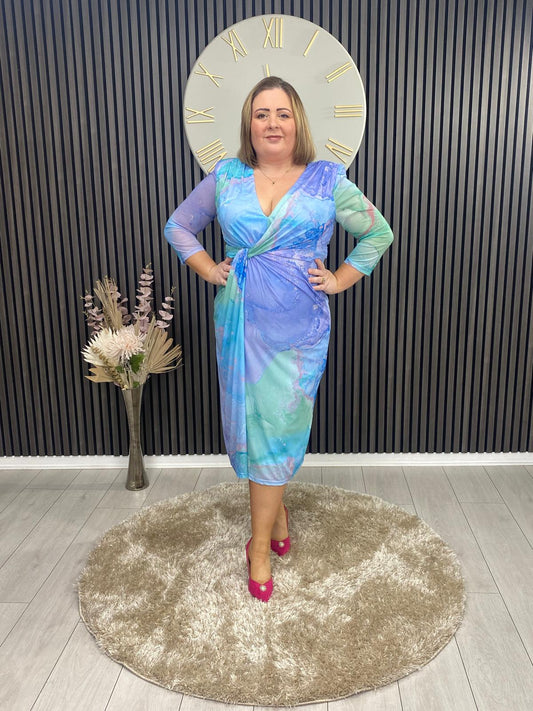 DORINDA DRESS - LILAC