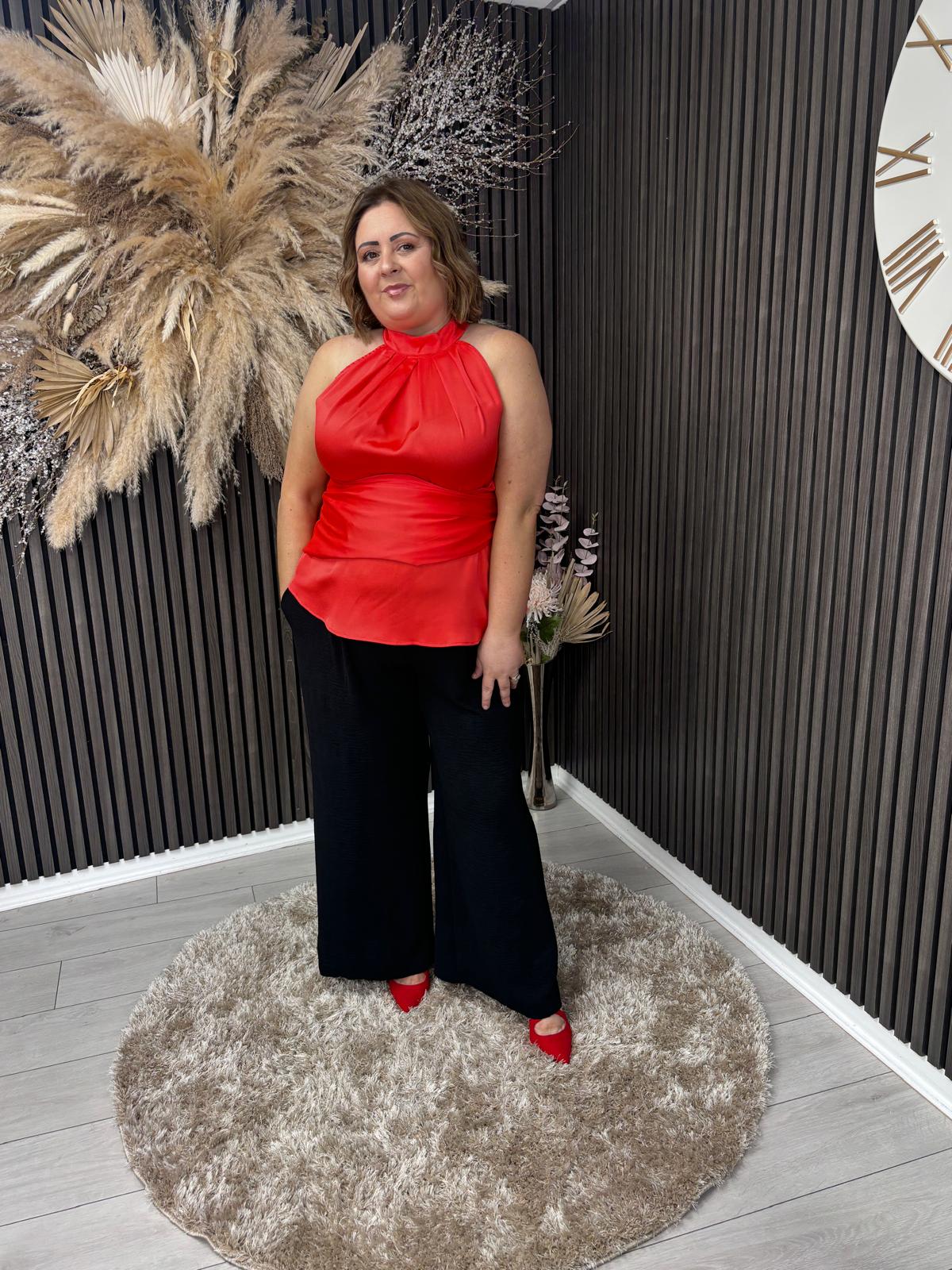 ALESSIA TOP - CORAL