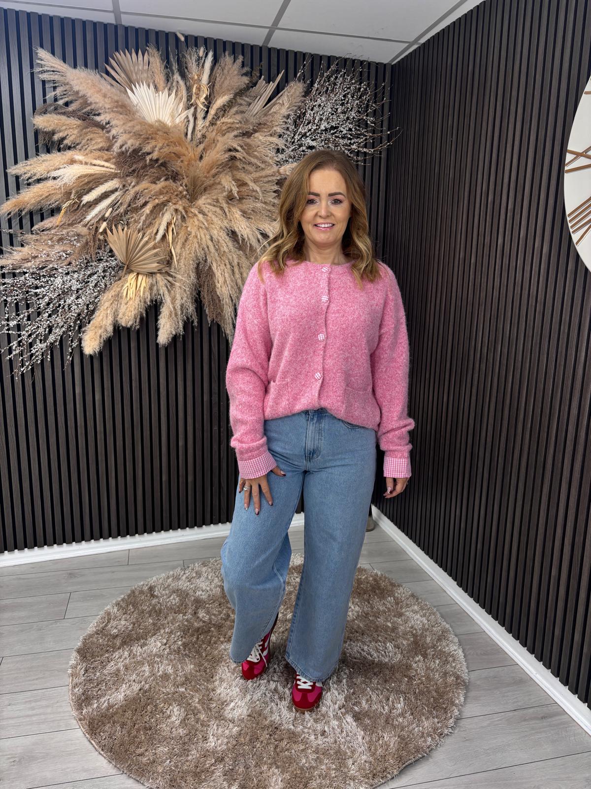 PAM CARDIGAN - PINK