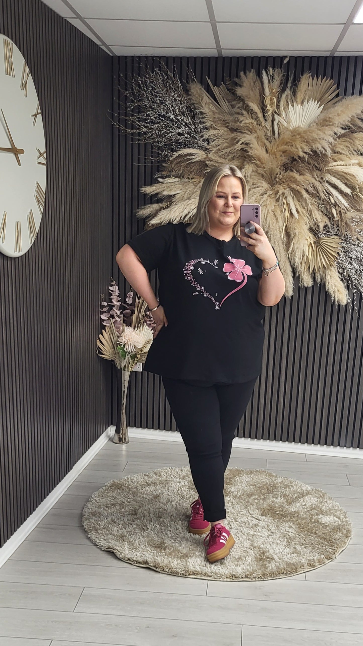 CANDICE T-SHIRT - BLACK