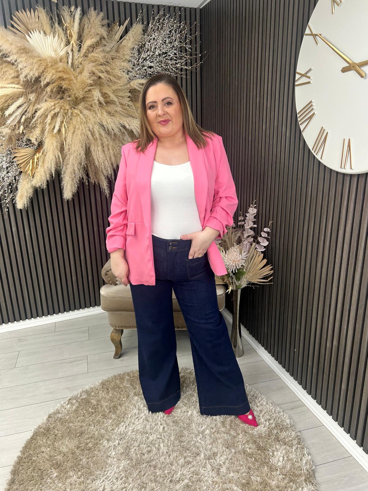 TANYA BLAZER - CANDY PINK