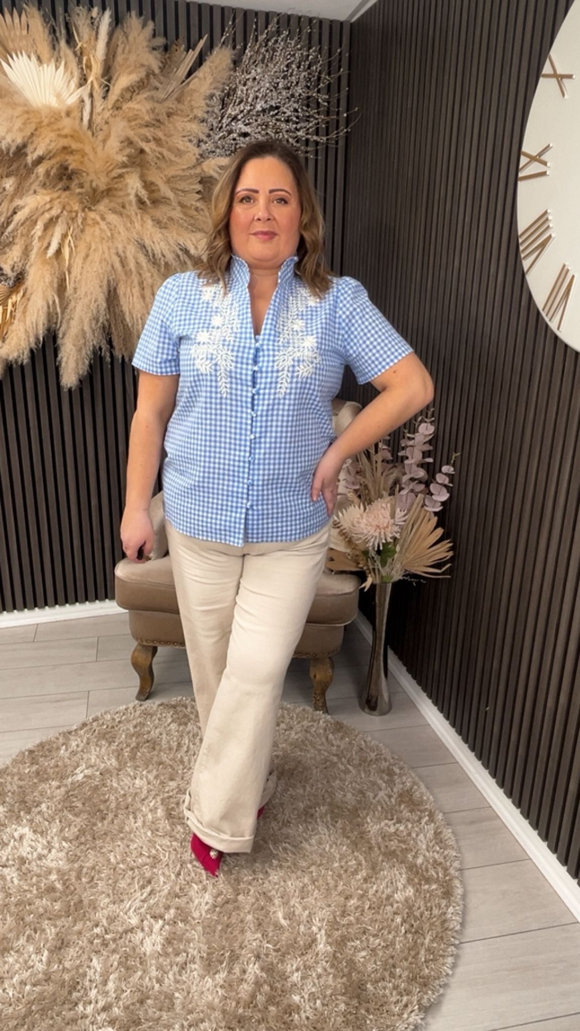SYLVIE SHIRT - BLUE