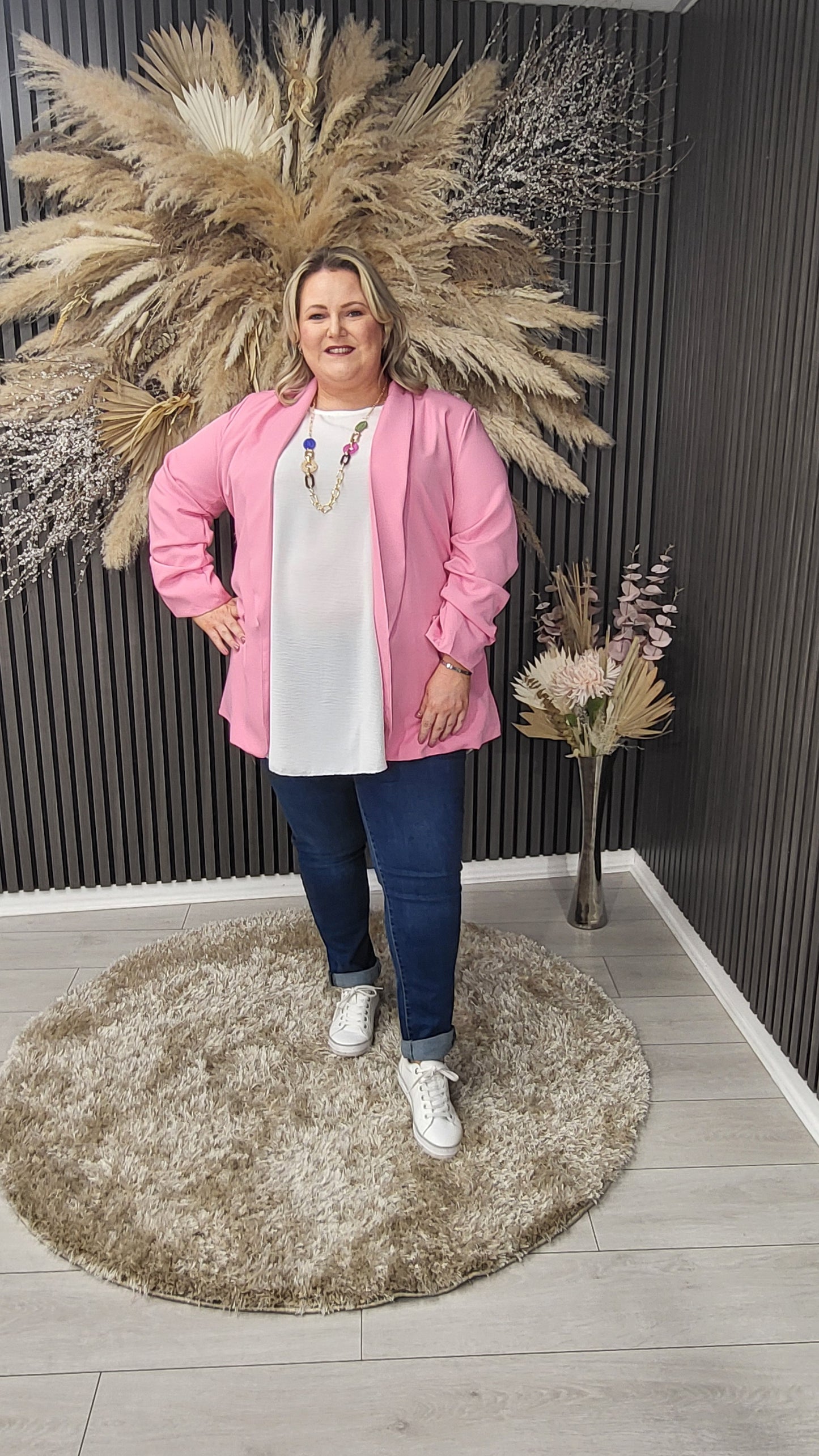 ZOE BLAZER - PINK