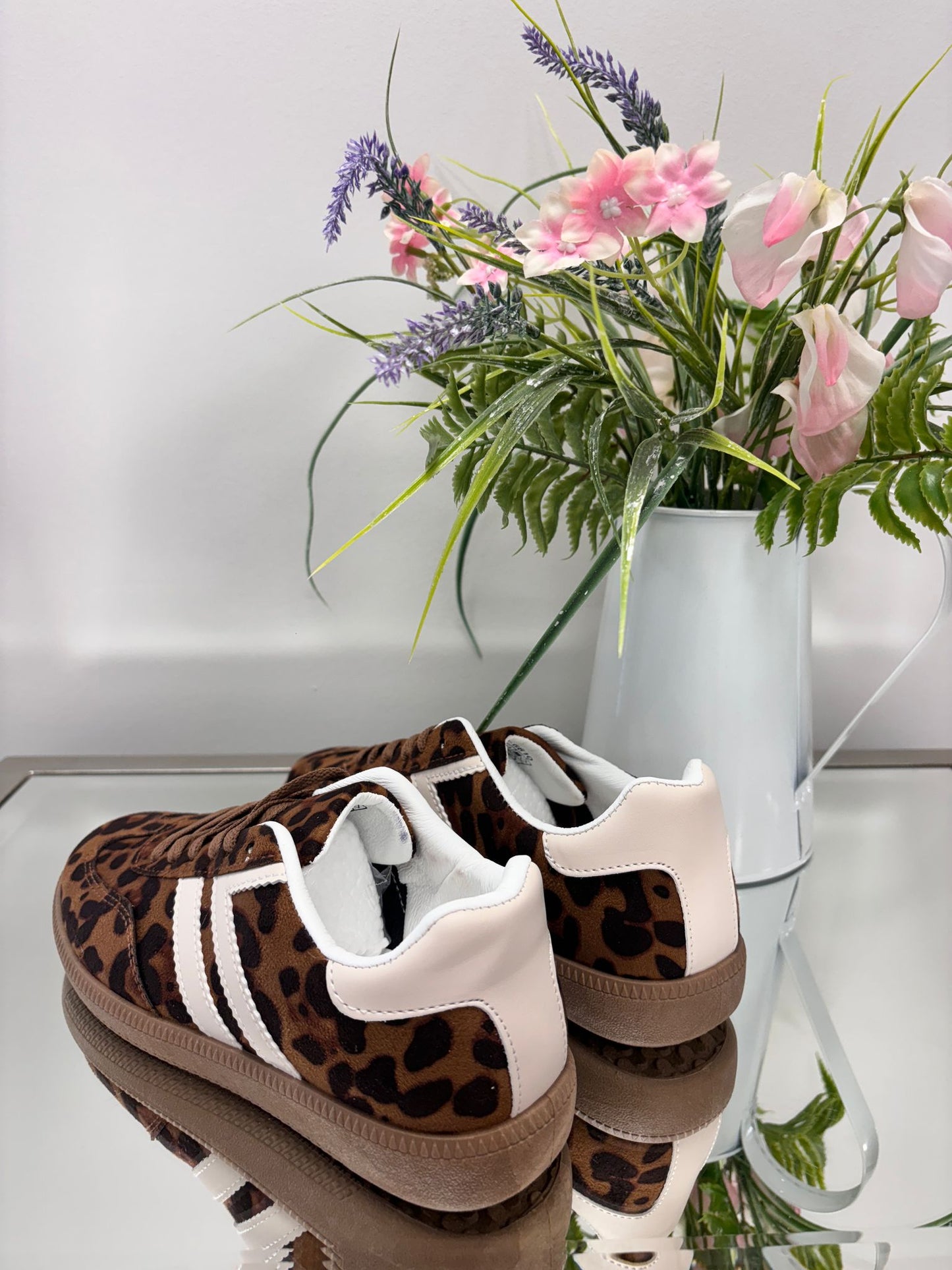 LEA TRAINER - LEOPARD PRINT
