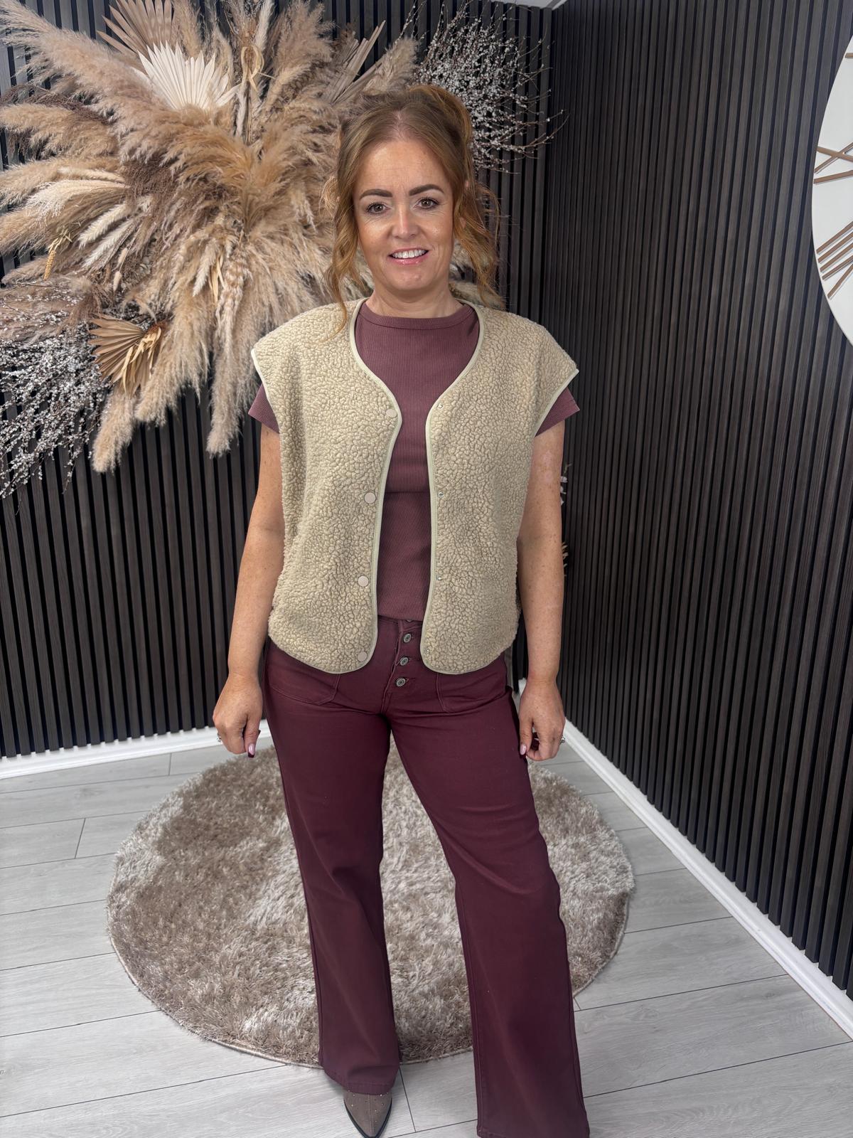 ALARA VEST - TAUPE