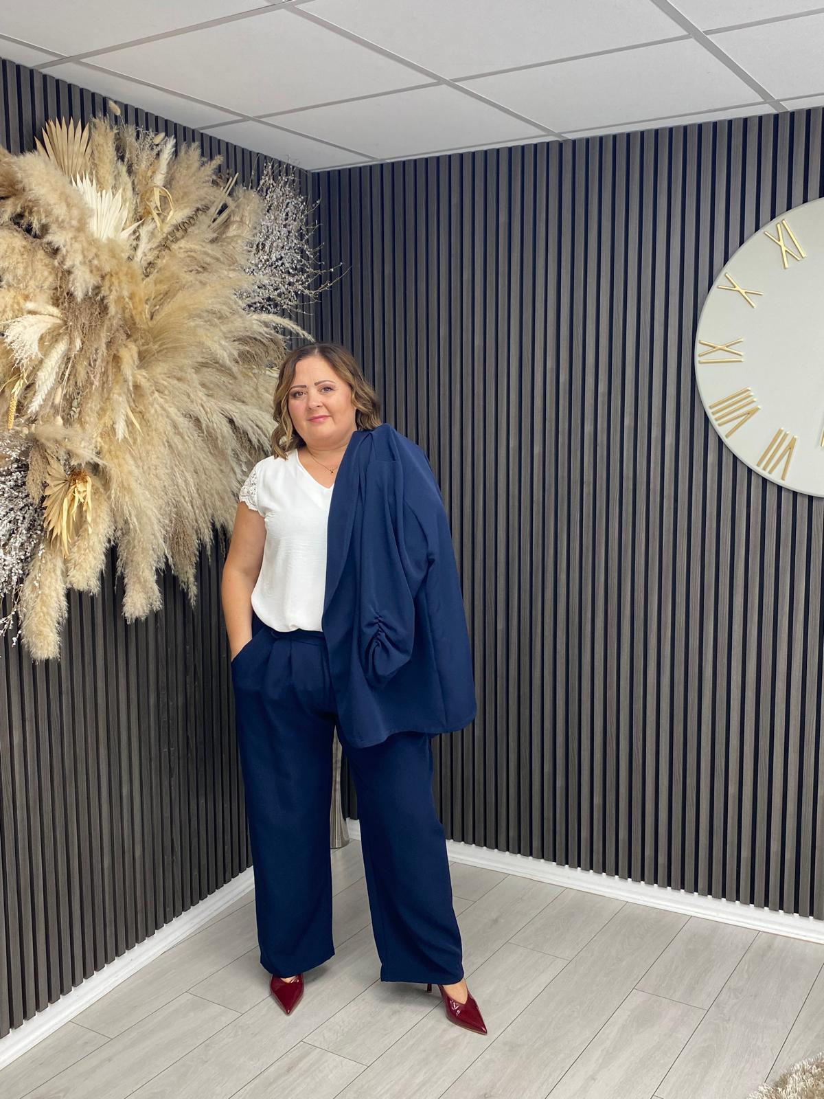 PEARL BLAZER - NAVY