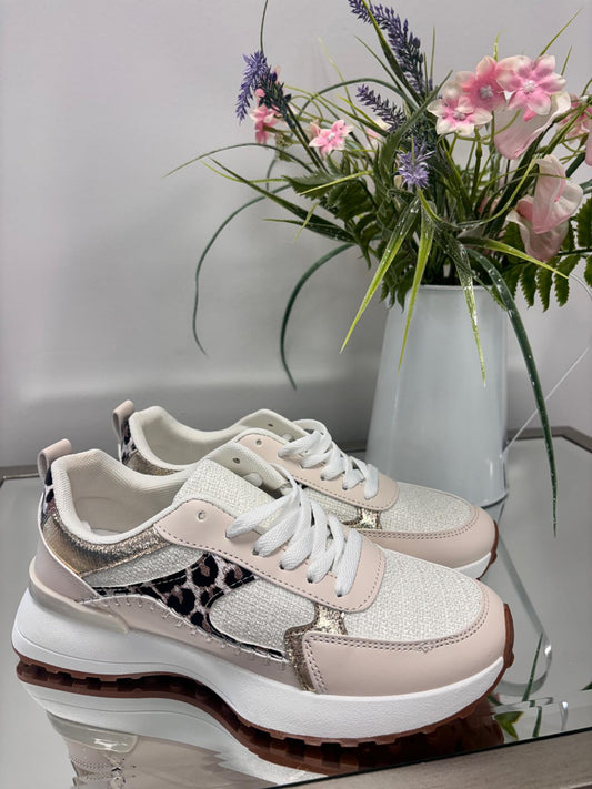 BILLIE TRAINERS - NUDE