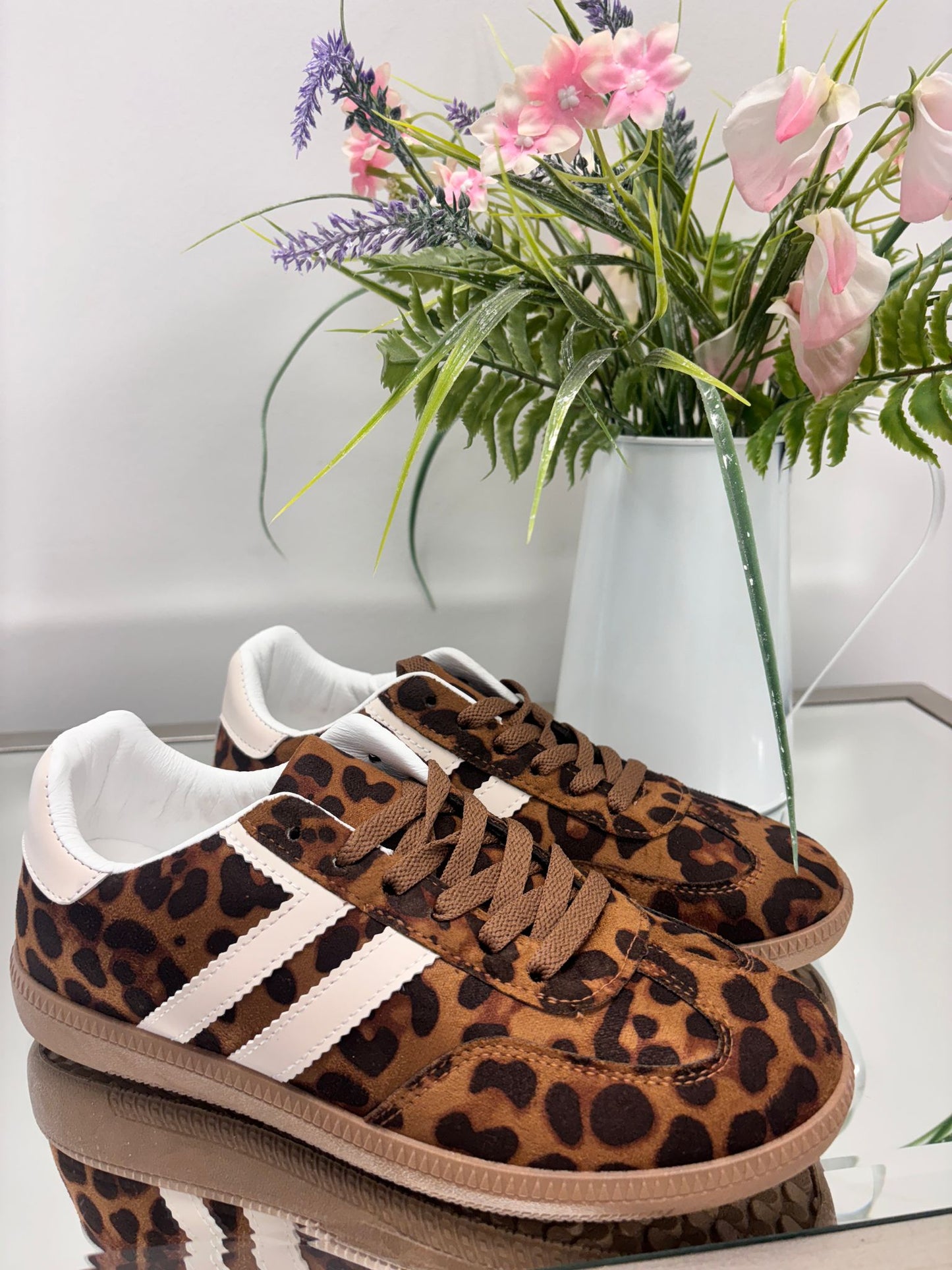 LEA TRAINER - LEOPARD PRINT