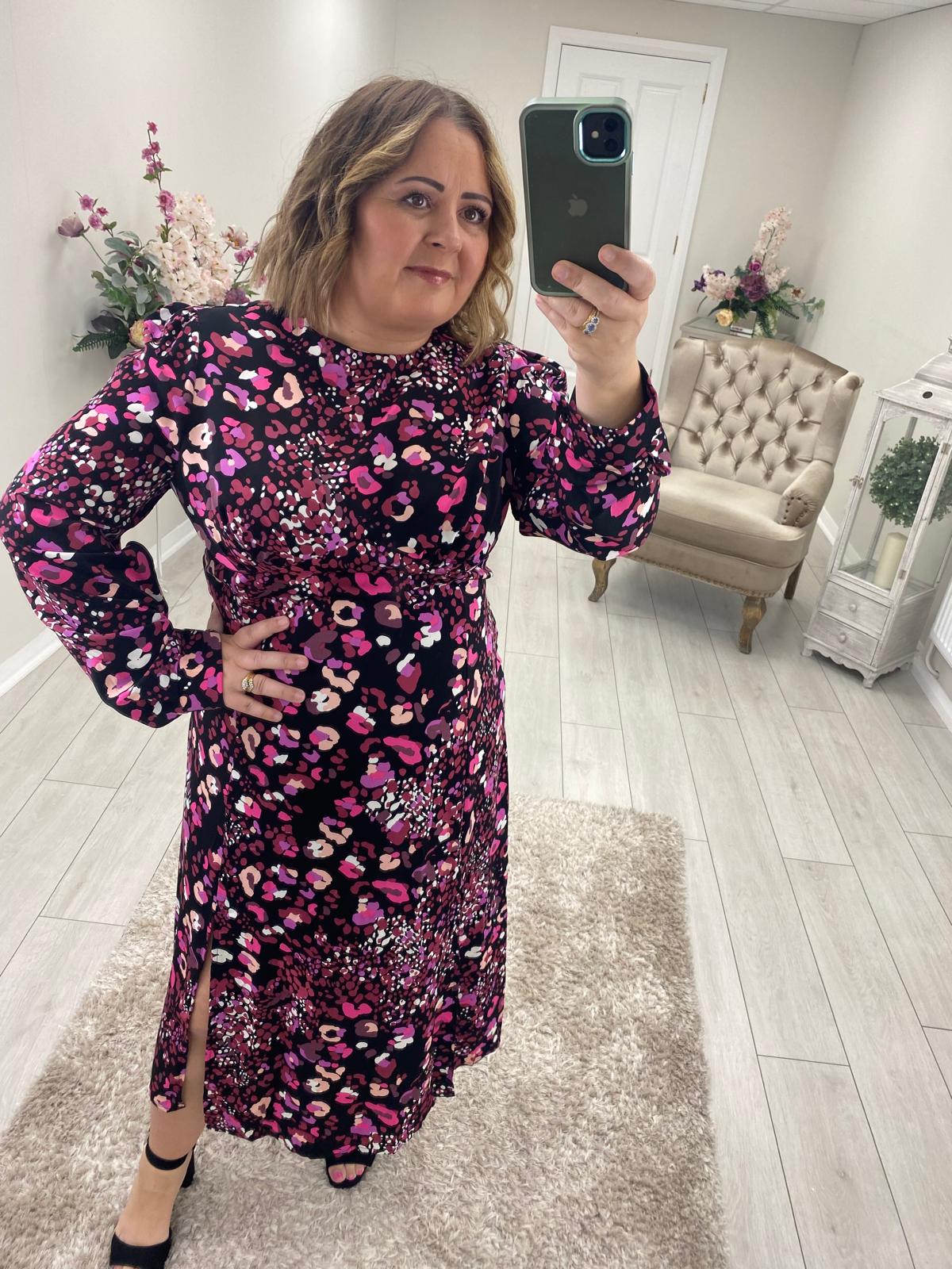 CASS DRESS - PURPLE