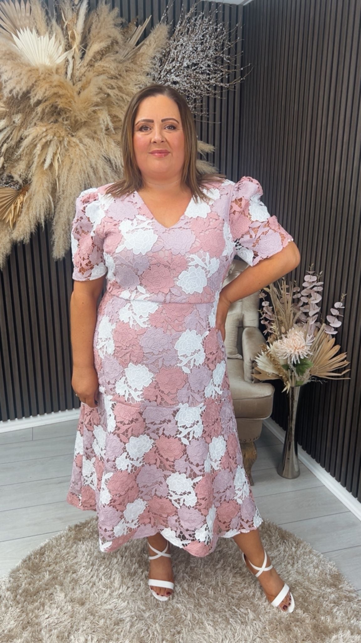 MYRTLE DRESS - PINK
