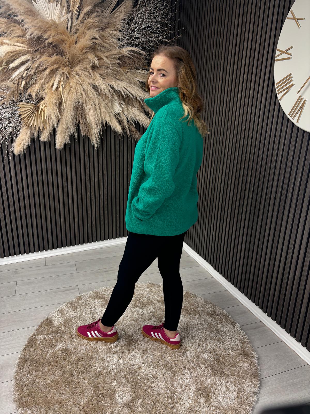 LUNA FLEECE - GREEN