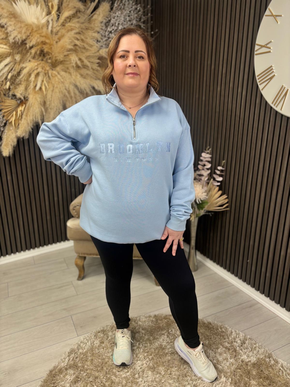 BROOKLYN JUMPER - BLUE