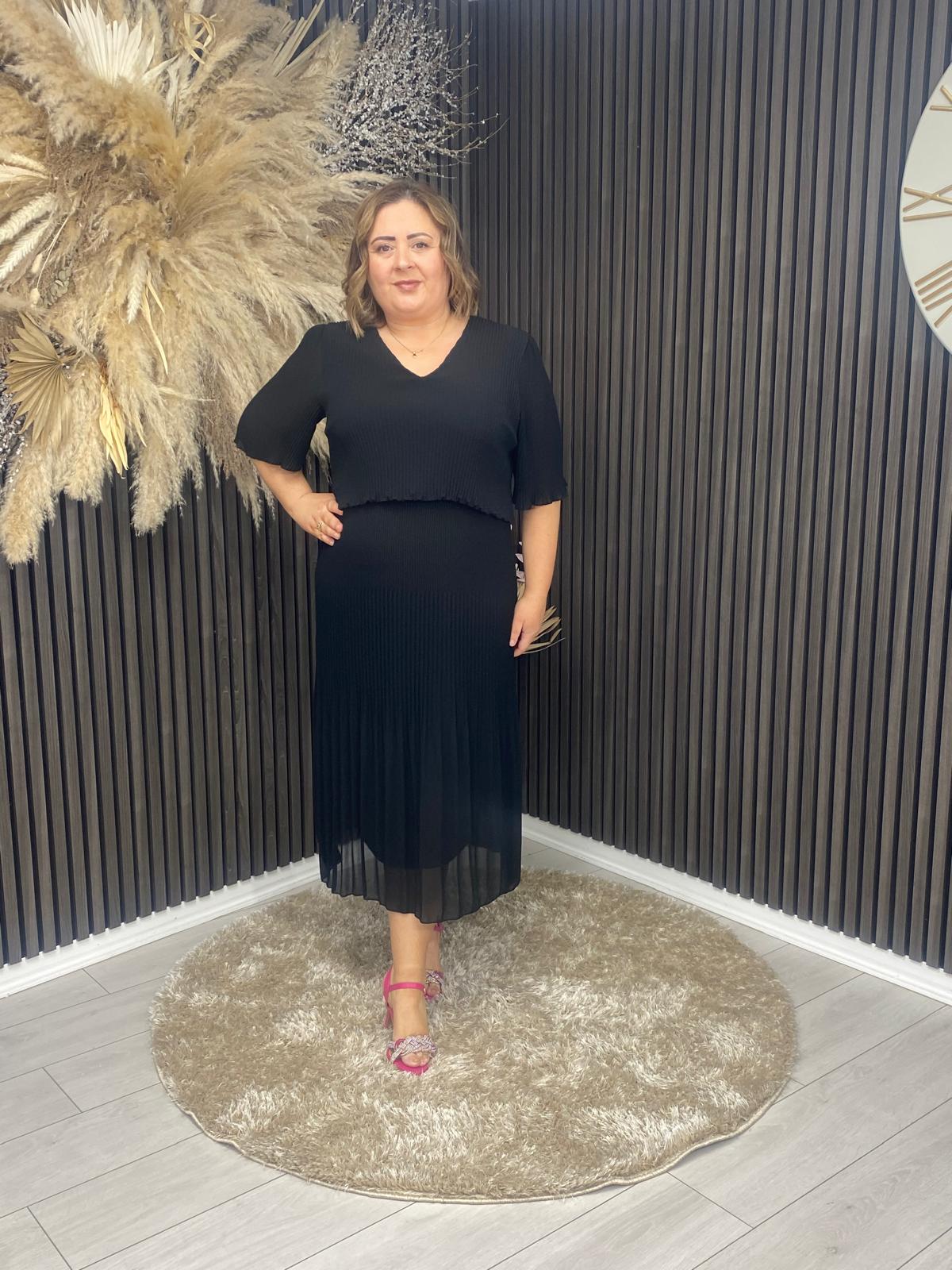 STACEY DRESS - BLACK