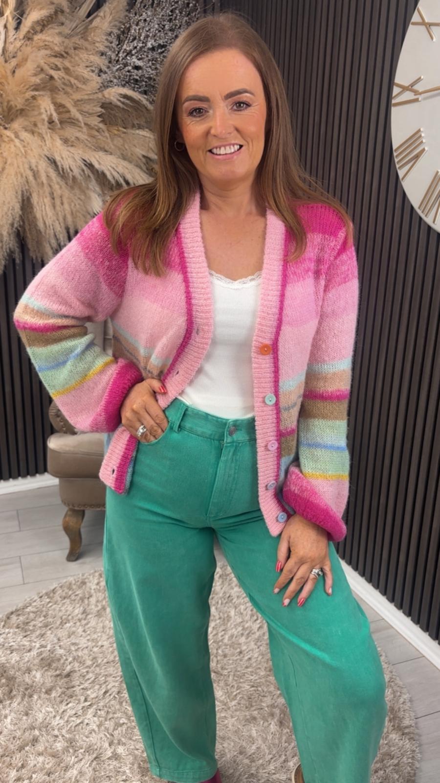 AMY CARDIGAN - PINK