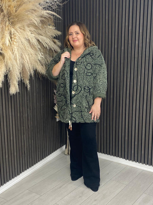SERENITY COAT - GREEN