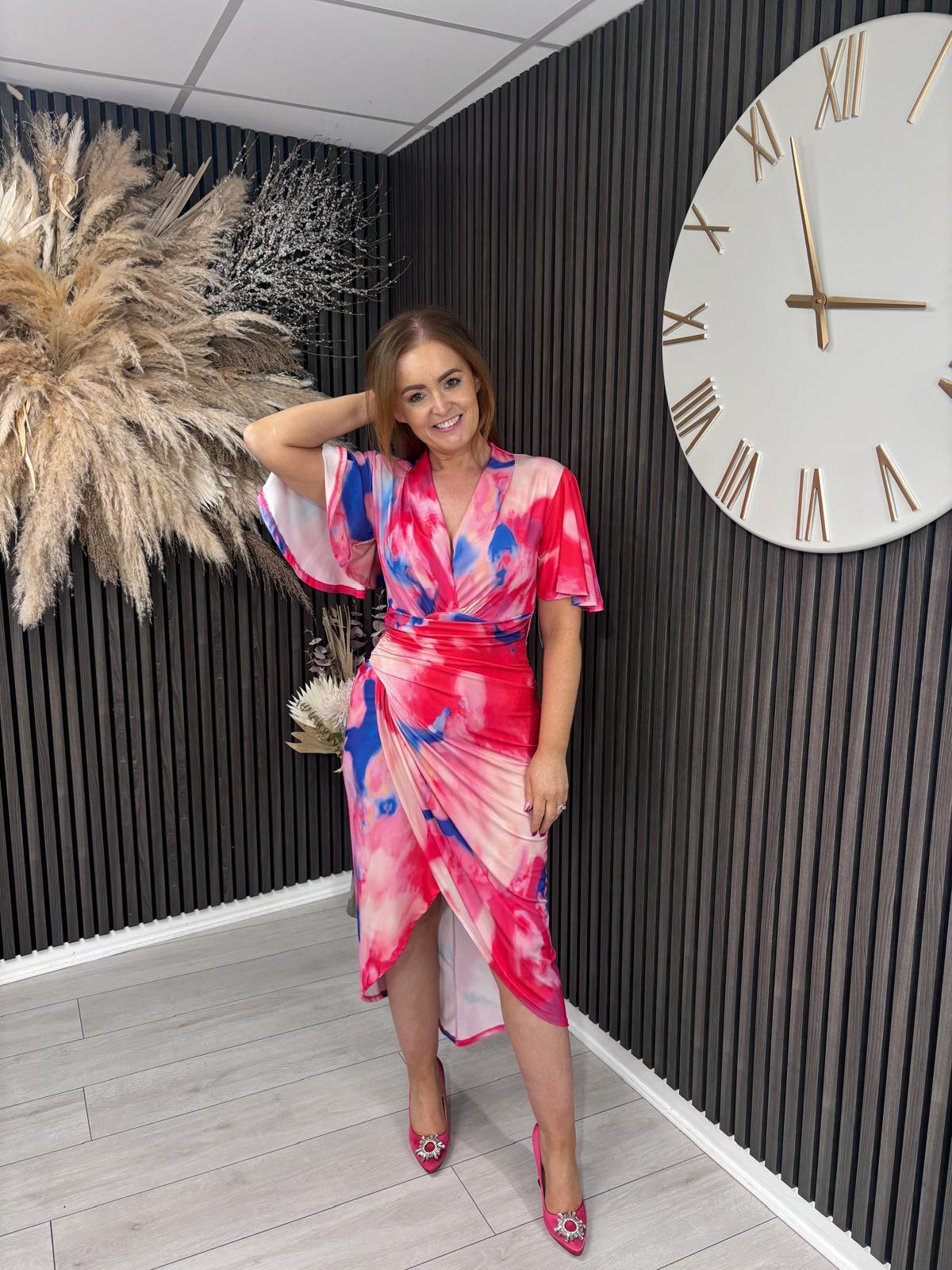 SASHA DRESS - PINK