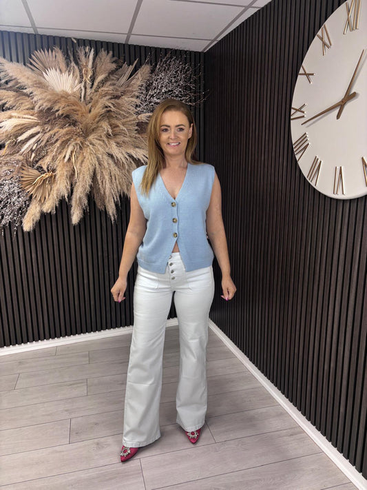 CARMEN VEST - BLUE