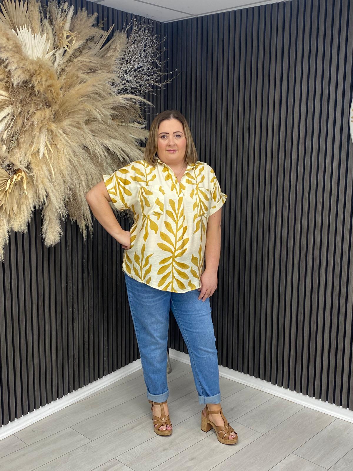 JEMMA TOP - YELLOW
