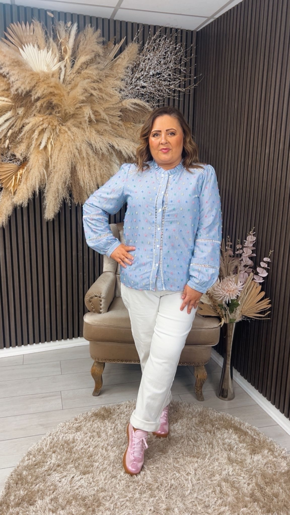 RUTH SHIRT - BLUE