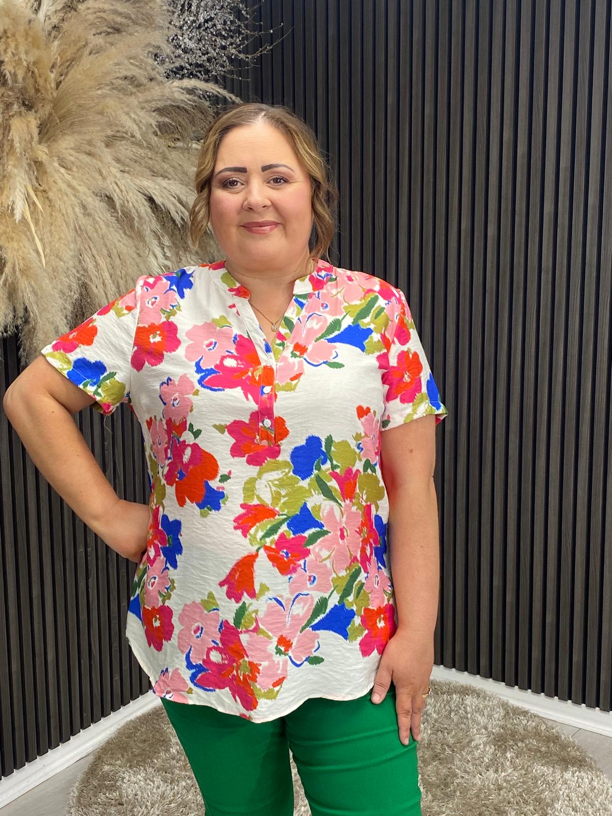 TERESA ANN TOP - PINK