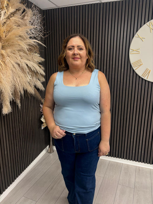 IVANA VEST - BLUE