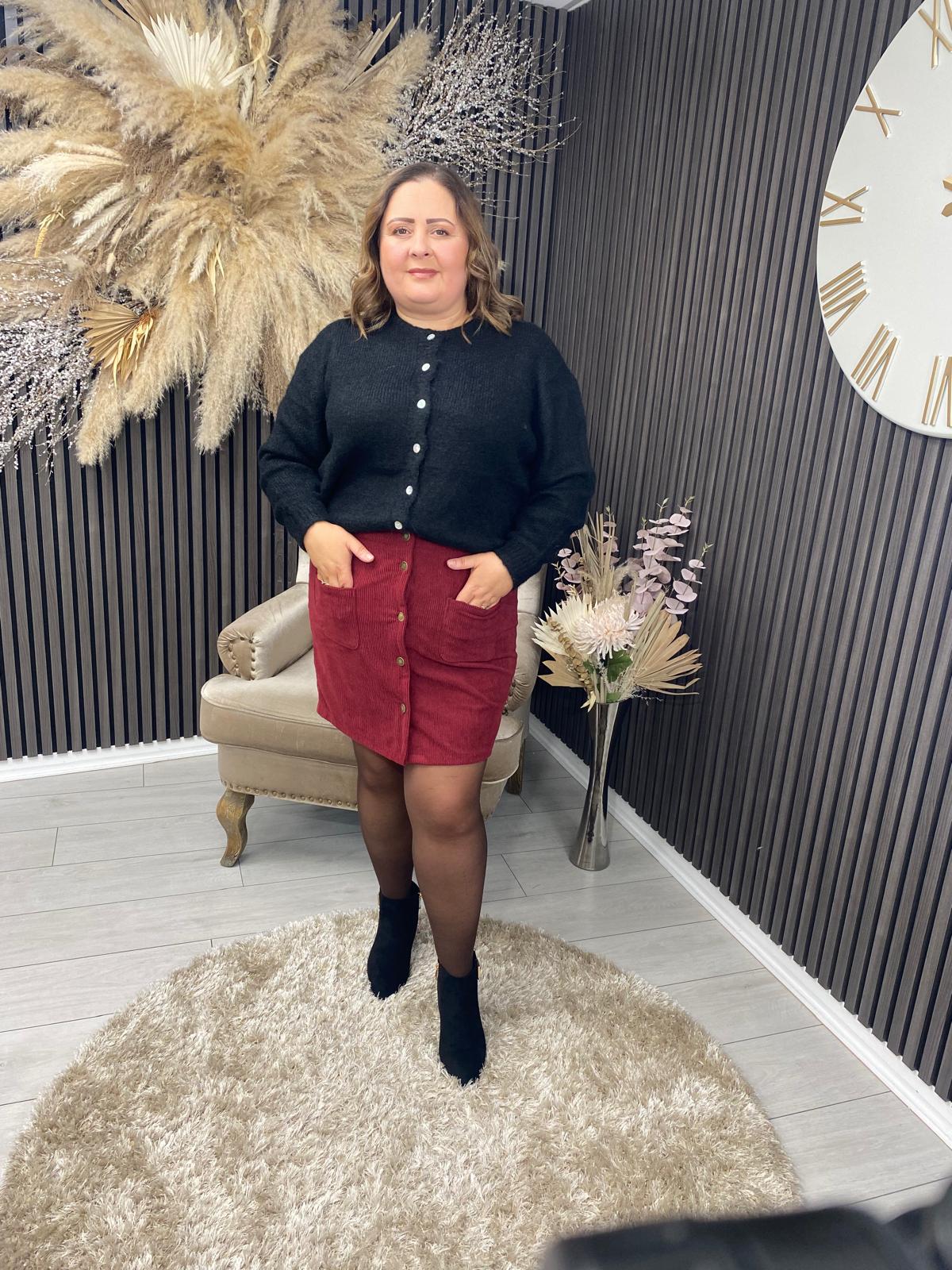 RENEE CARDIGAN - BLACK