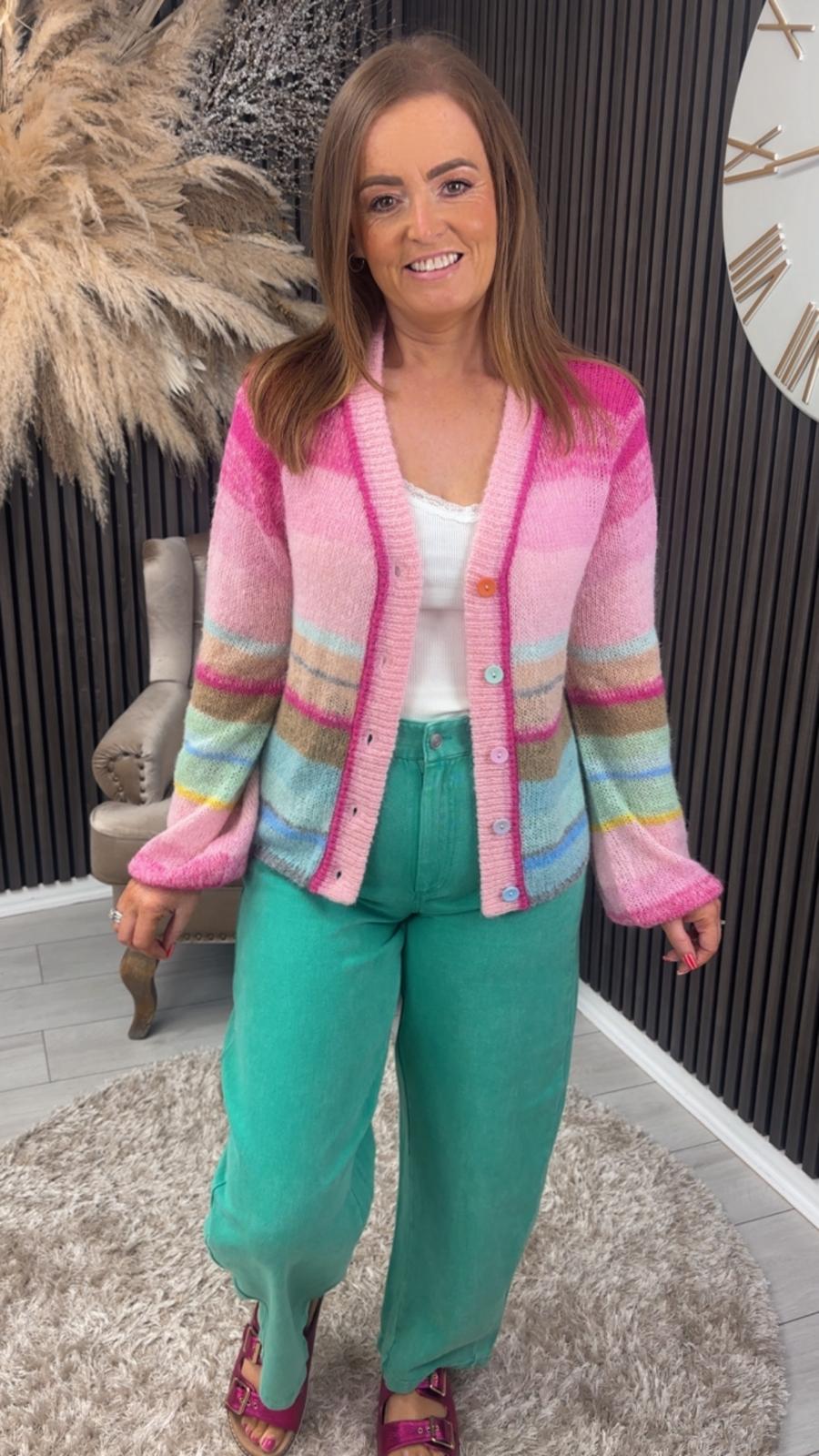AMY CARDIGAN - PINK
