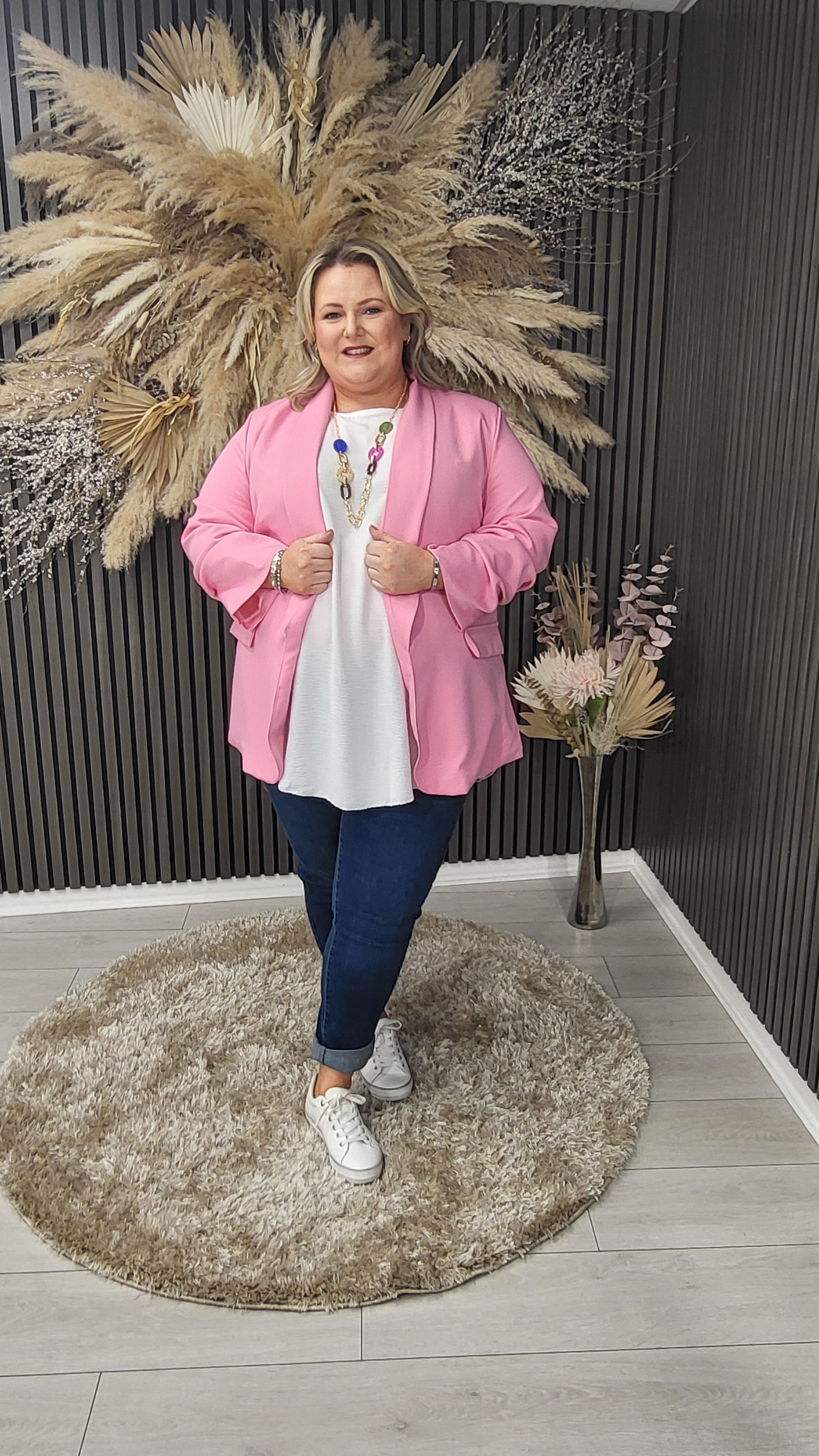 ZOE BLAZER - PINK