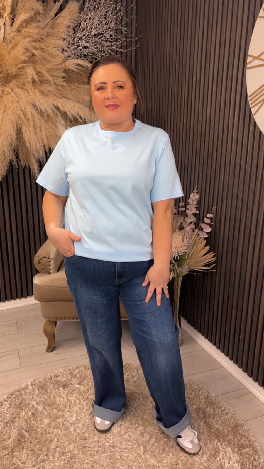 RIONA T-SHIRT - BLUE