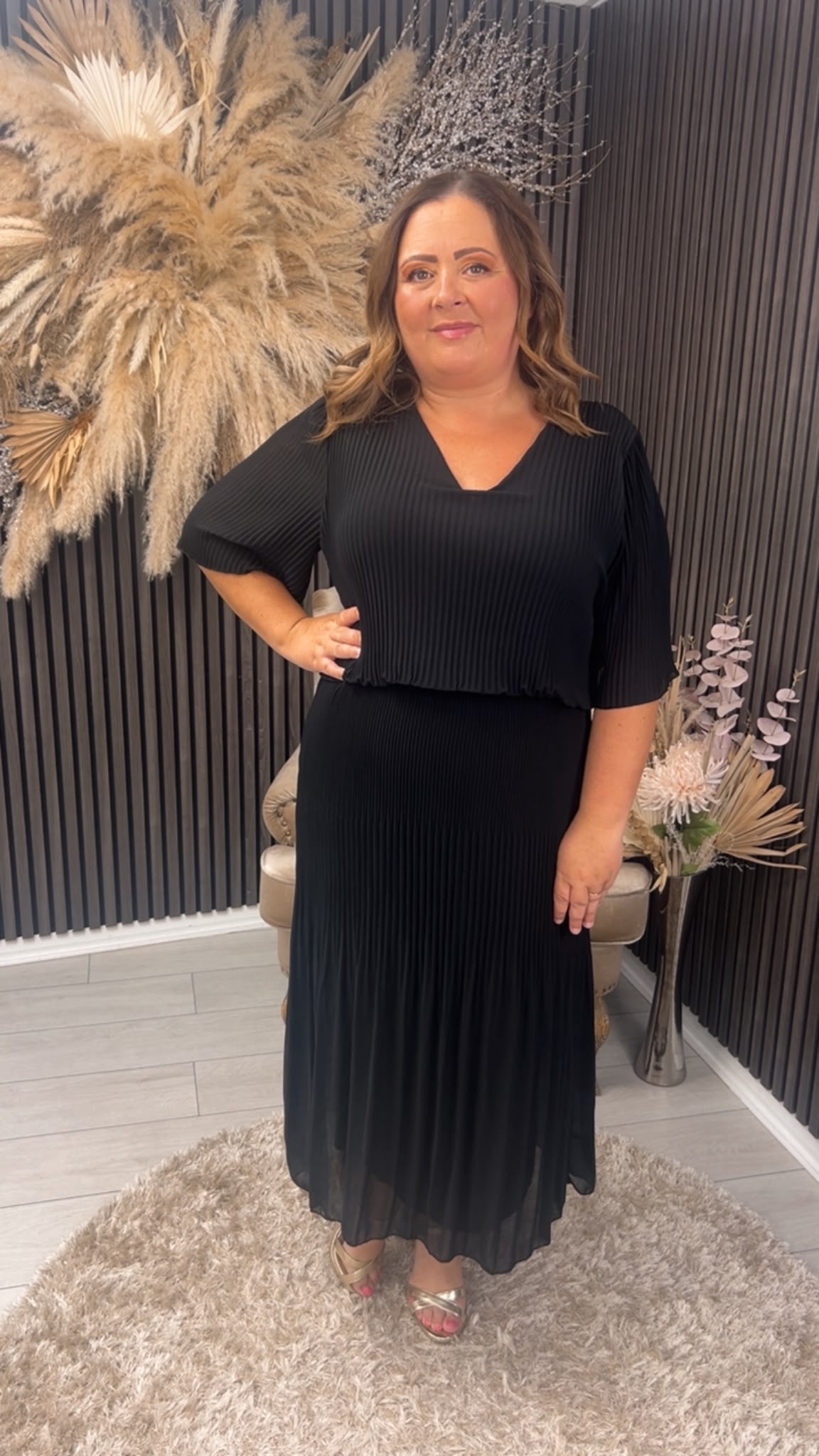 STACEY DRESS - BLACK