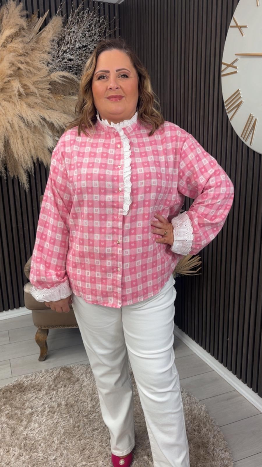 TRUDY SHIRT - PINK