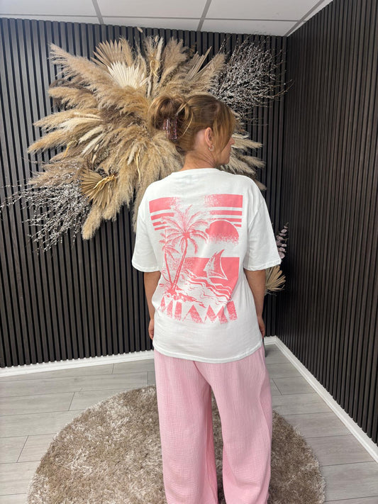 NICOLE T-SHIRT - PINK