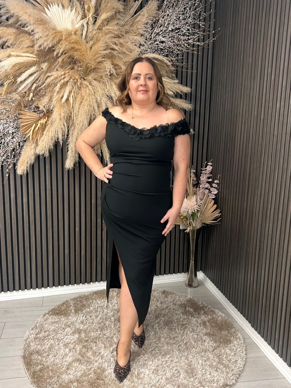 BRENDA DRESS - BLACK